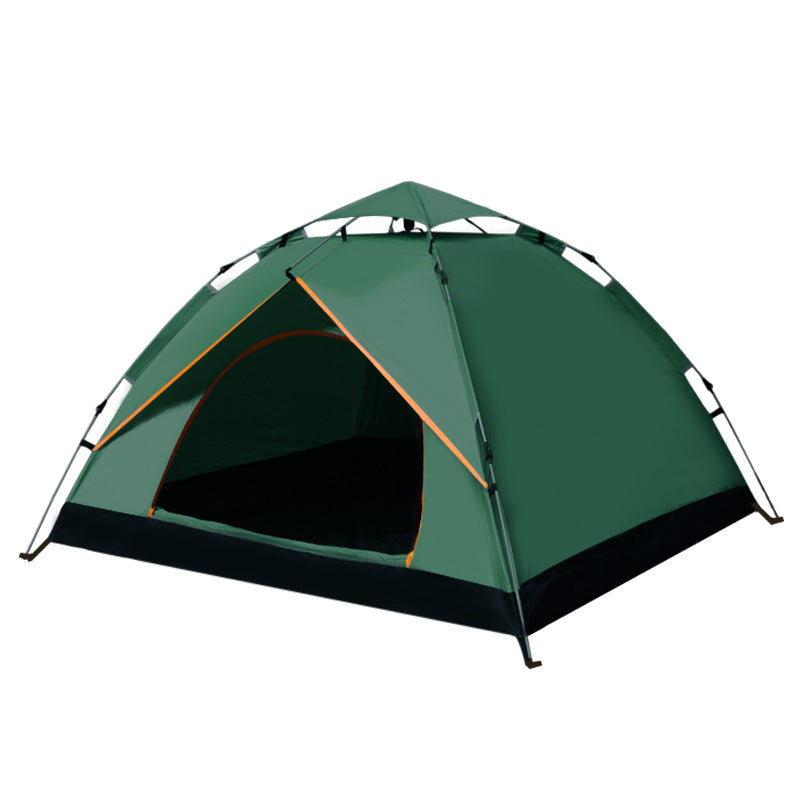 Automatic Quick Open Two Door Beach Camping Tent