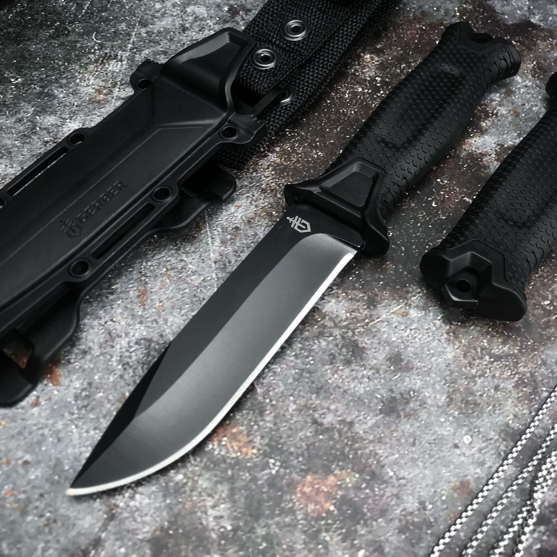 Outdoor Wilderness Utility Straight Knife For Camping