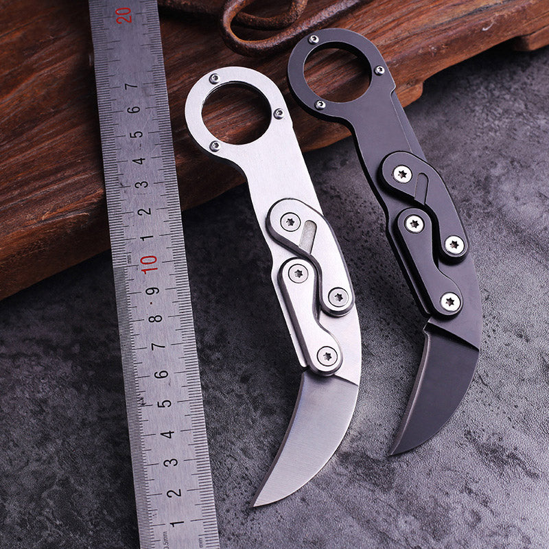 All Steel Folding Utility Claw Knife For Outdoor Use