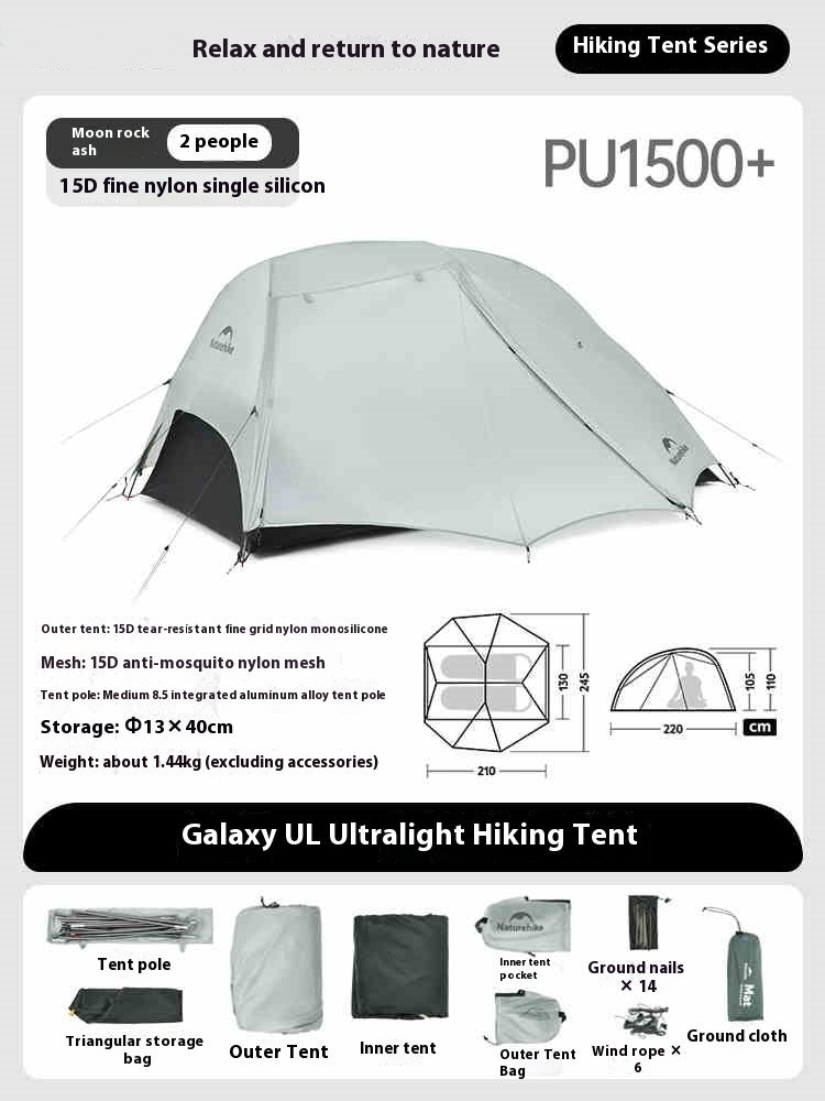 Ultralight Double Hiking Climbing Outdoor Camping Tent