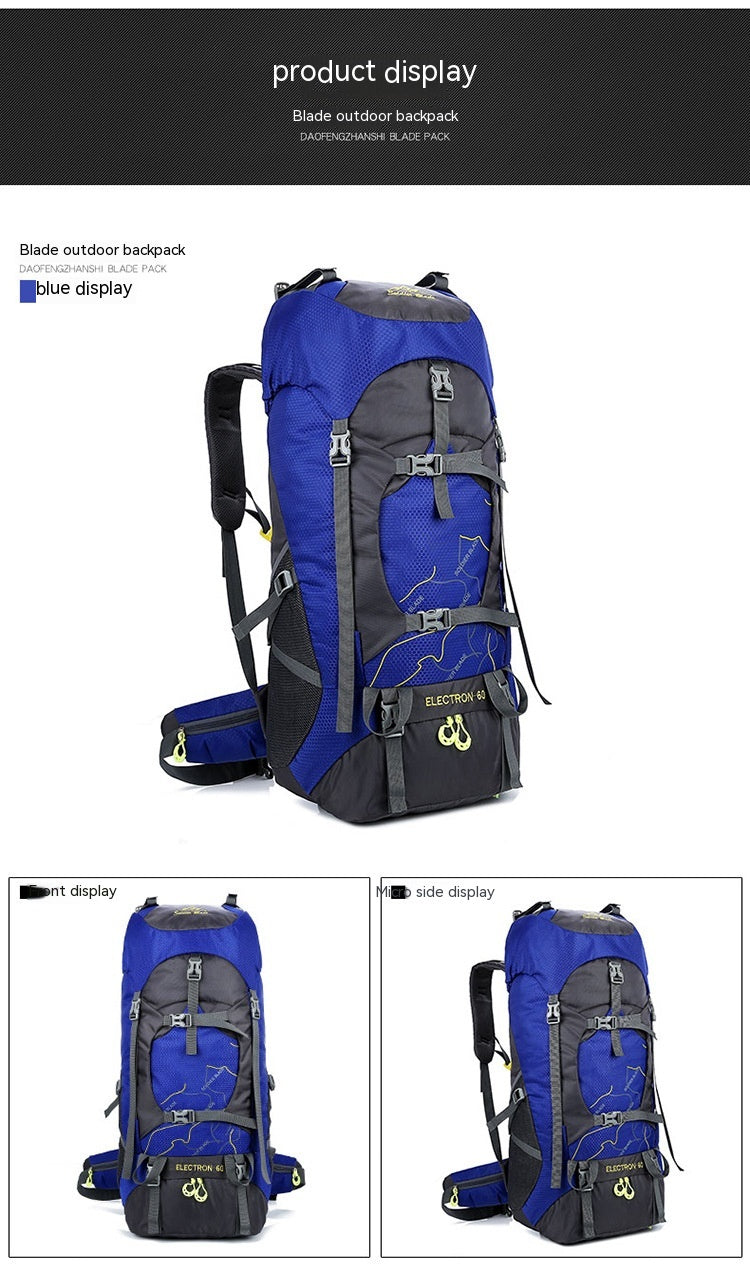 Large Capacity Outdoor Hiking Mountaineering Travel Backpack