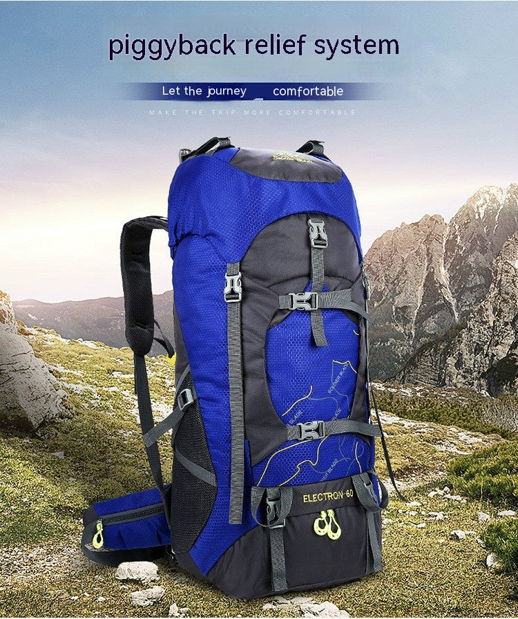 Large Capacity Outdoor Hiking Mountaineering Travel Backpack