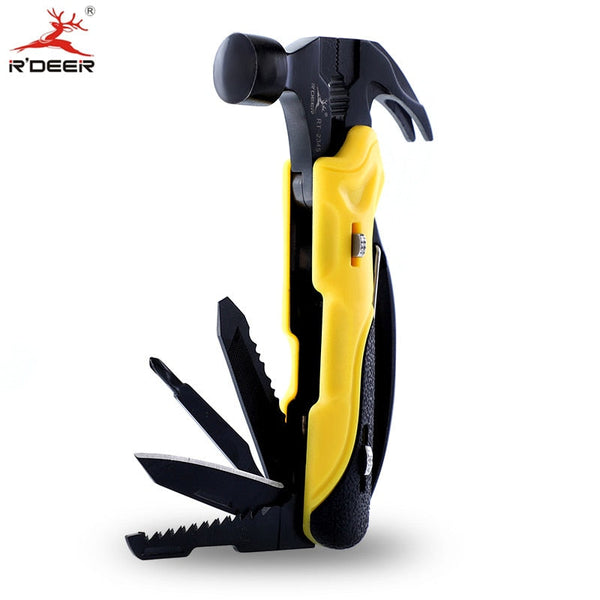 7 In 1 Folding Pocket Multi Tool With Pliers Screwdriver