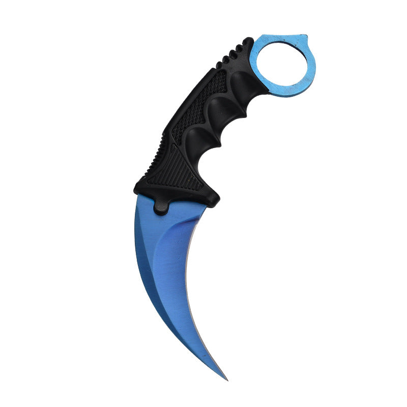 Outdoor Multifunctional Straight Utility Knife Non-Folding Design