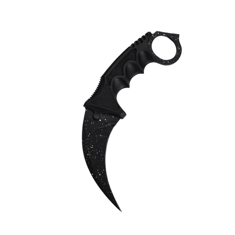 Outdoor Multifunctional Straight Utility Knife Non-Folding Design