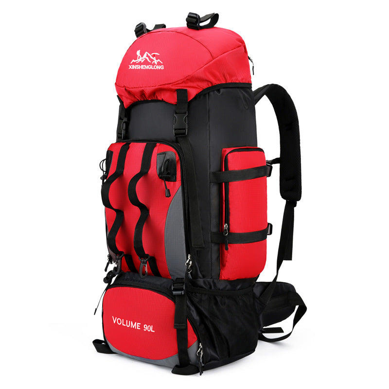 Men's Outdoor Hiking Travel Backpack Camping Gear