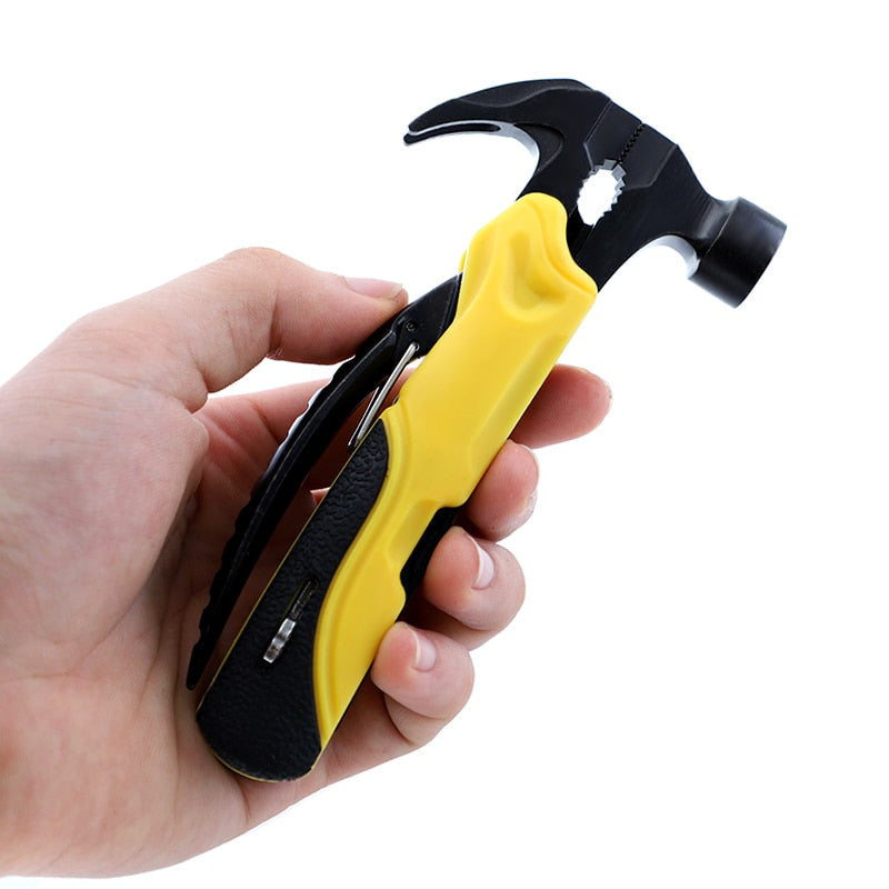 7 In 1 Folding Pocket Multi Tool With Pliers Screwdriver