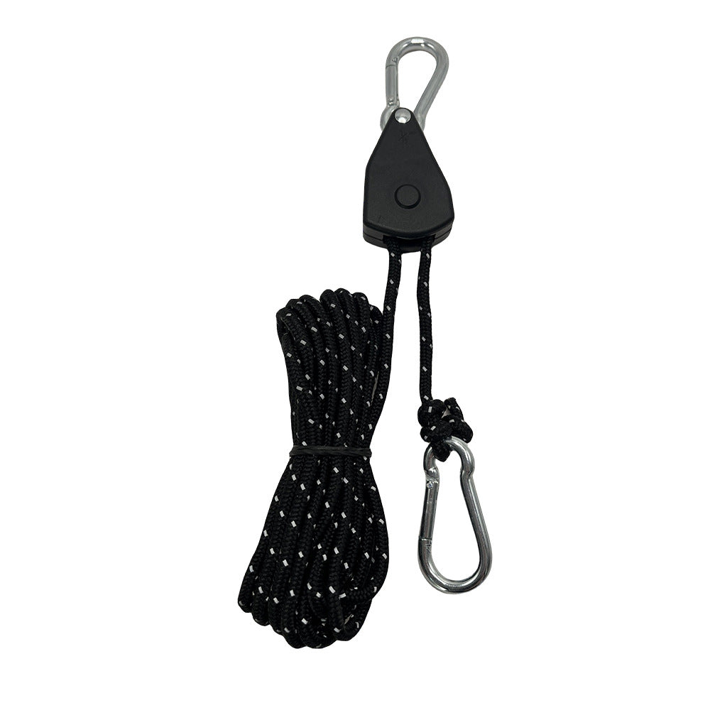 Outdoor Camping Canopy Wind Rope Adjustable Pulley Buckle