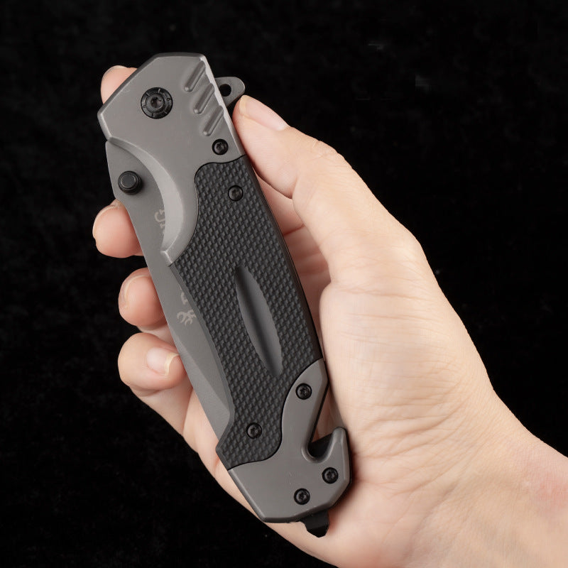 Stainless Steel High Hardness Folding Utility Knife Outdoor