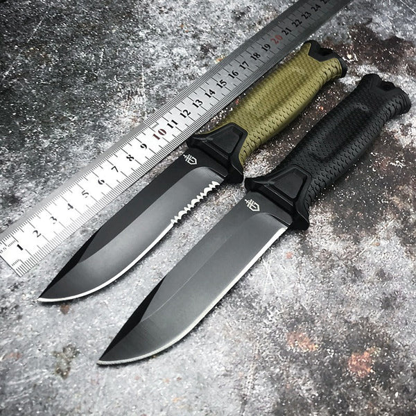 Outdoor Wilderness Utility Straight Knife For Camping