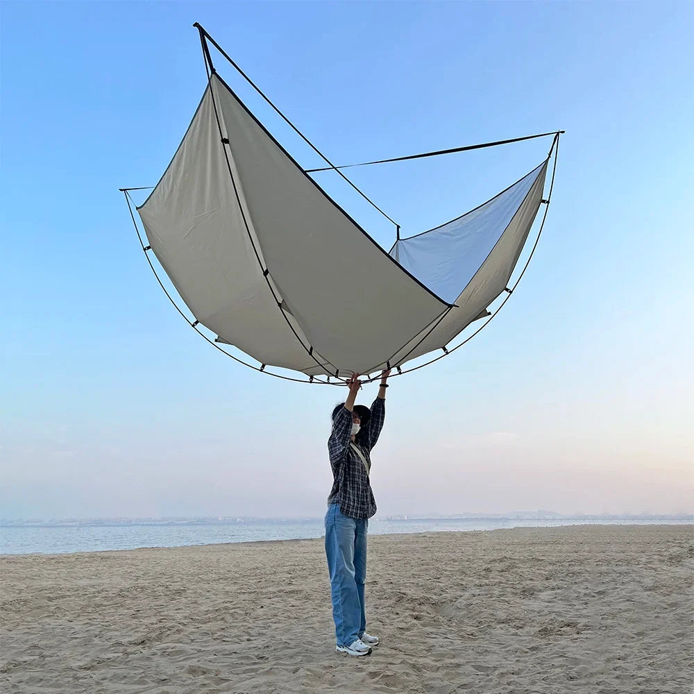 Lightweight 2 4 Person Waterproof Outdoor Sun Shelter