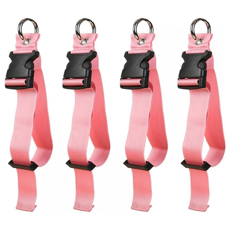 Portable Black Nylon Anti-Theft Luggage Strap Clip