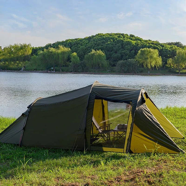 Tunnel Folding Portable Family Camping Tent