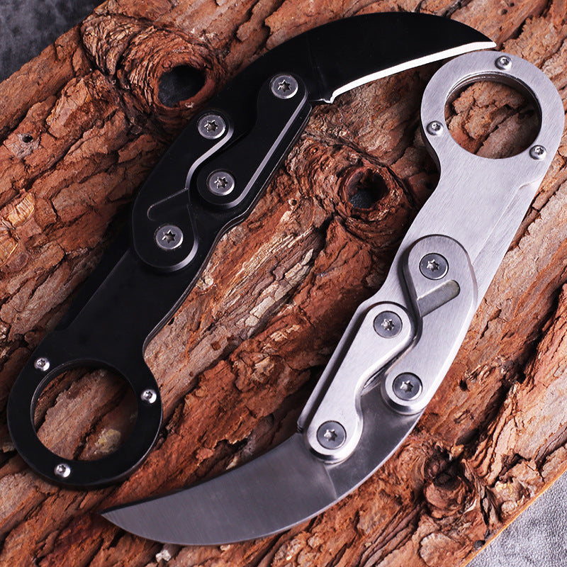All Steel Folding Utility Claw Knife For Outdoor Use