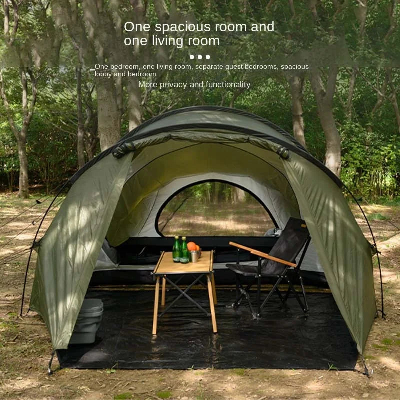 Tunnel Folding Portable Family Camping Tent