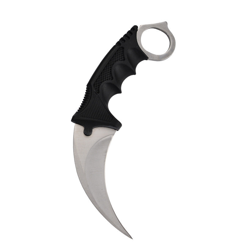 Outdoor Multifunctional Straight Utility Knife Non-Folding Design