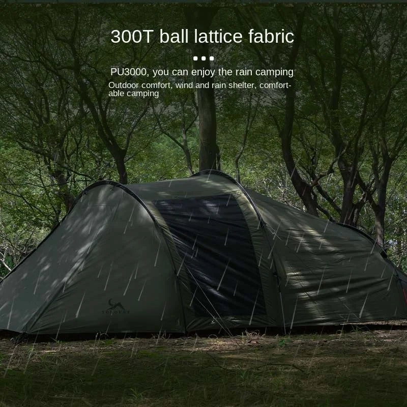 Tunnel Folding Portable Family Camping Tent