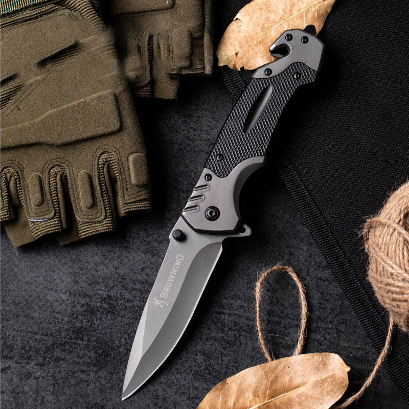 Stainless Steel High Hardness Folding Utility Knife Outdoor