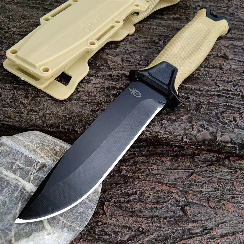 Outdoor Wilderness Utility Straight Knife For Camping