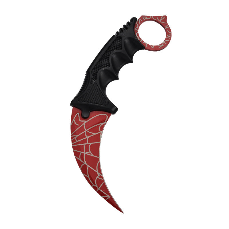 Outdoor Multifunctional Straight Utility Knife Non-Folding Design