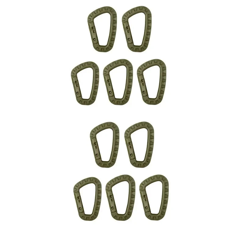 Military Tactical Carabiner Clips D Ring Backpack Accessories