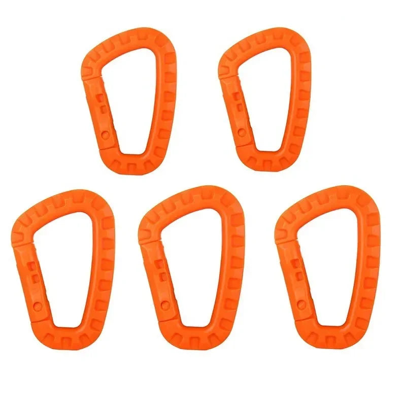 Military Tactical Carabiner Clips D Ring Backpack Accessories