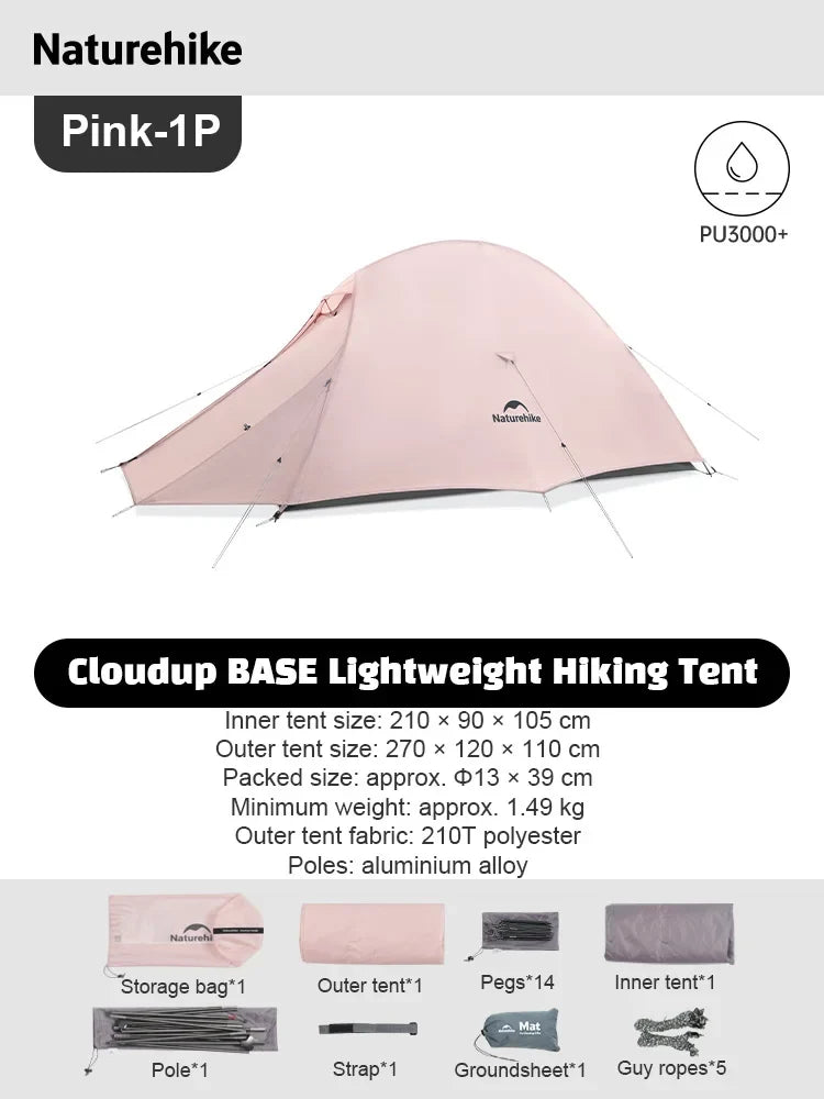 CloudUp Ultralight 1 2 Person Trekking Tent