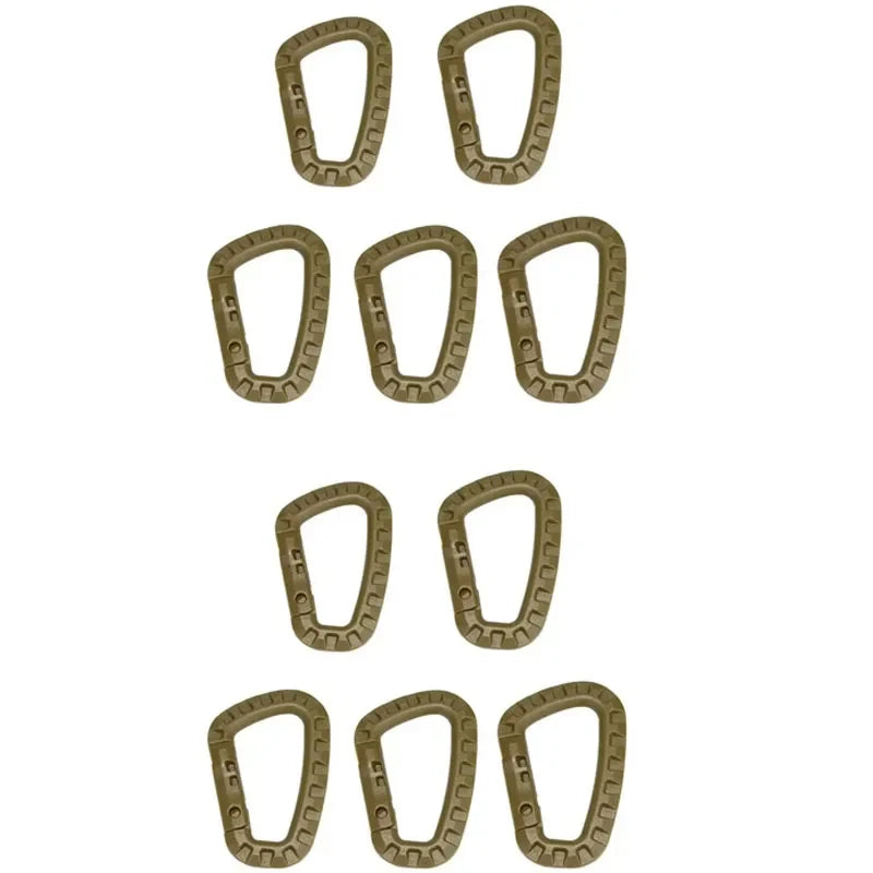 Military Tactical Carabiner Clips D Ring Backpack Accessories