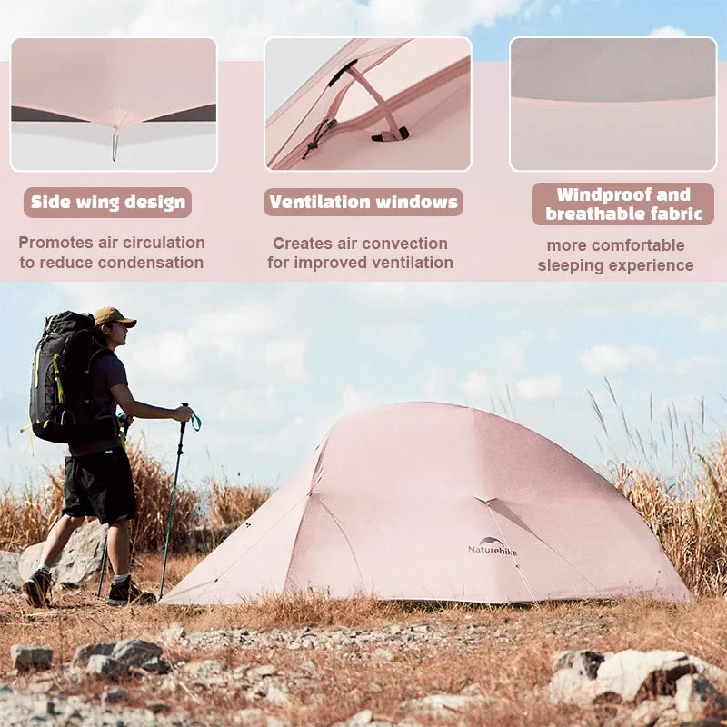 CloudUp Ultralight 1 2 Person Trekking Tent