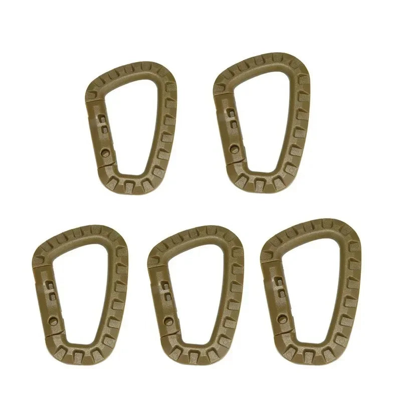 Military Tactical Carabiner Clips D Ring Backpack Accessories