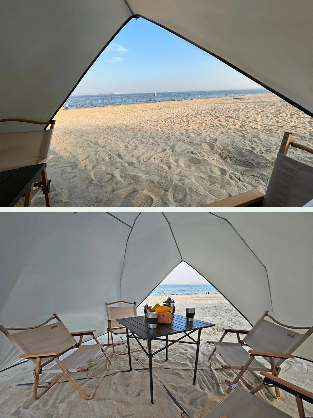 Lightweight 2 4 Person Waterproof Outdoor Sun Shelter