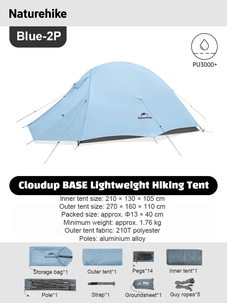 CloudUp Ultralight 1 2 Person Trekking Tent