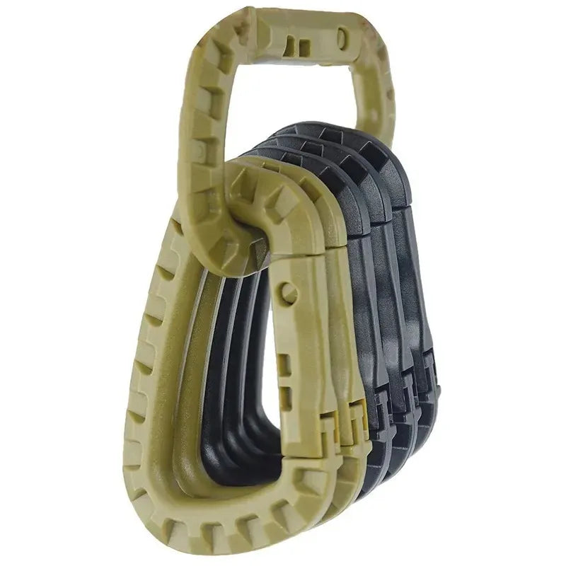 Military Tactical Carabiner Clips D Ring Backpack Accessories