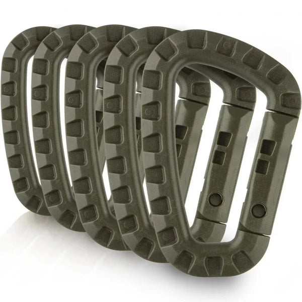Military Tactical Carabiner Clips D Ring Backpack Accessories