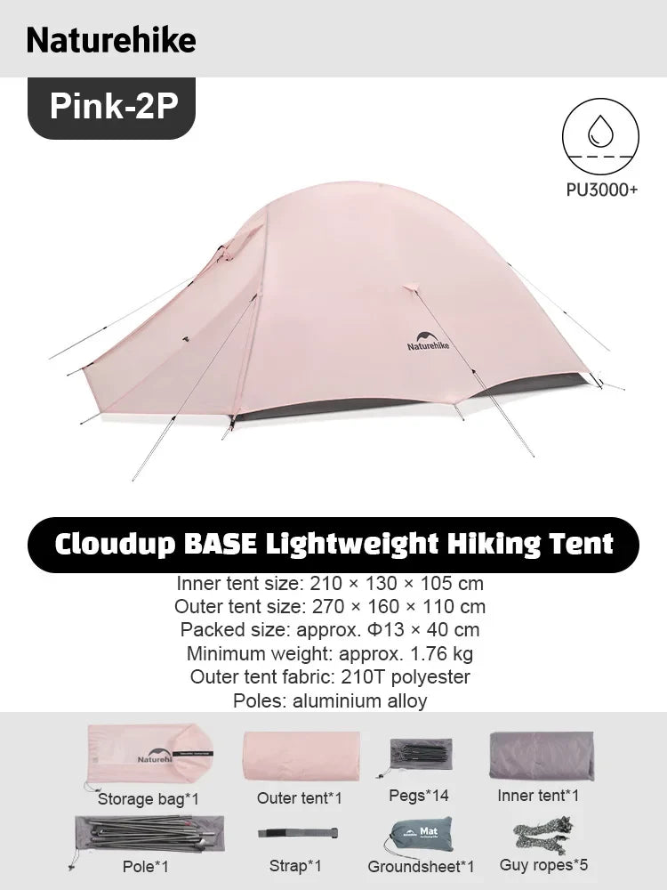 CloudUp Ultralight 1 2 Person Trekking Tent