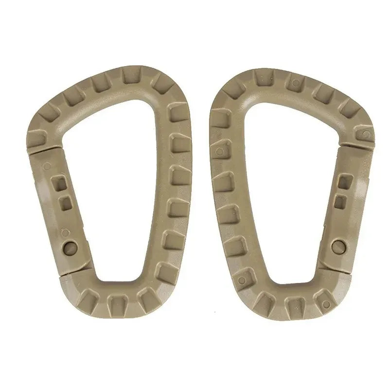 Military Tactical Carabiner Clips D Ring Backpack Accessories
