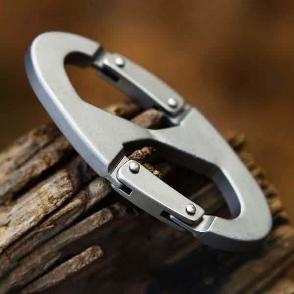 Aluminum Alloy Outdoor Calabash Keychain Hook Holder