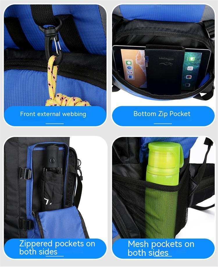 Men's Outdoor Hiking Travel Backpack Camping Gear