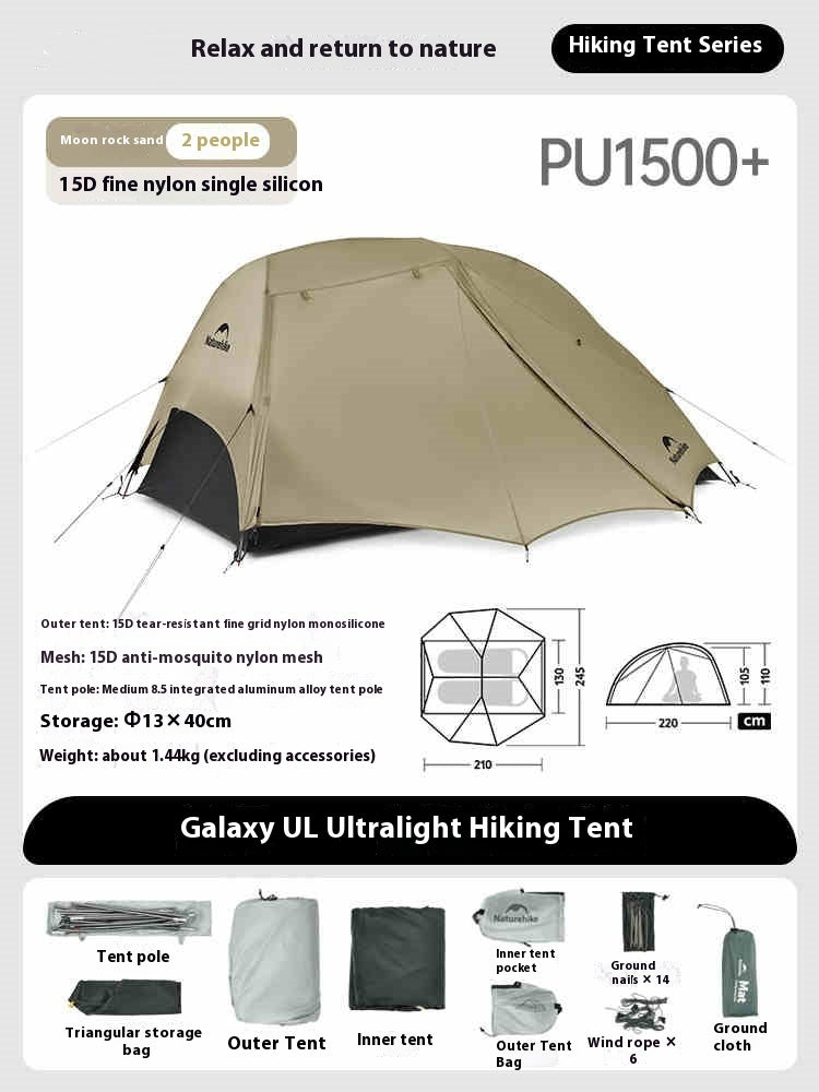 Ultralight Double Hiking Climbing Outdoor Camping Tent