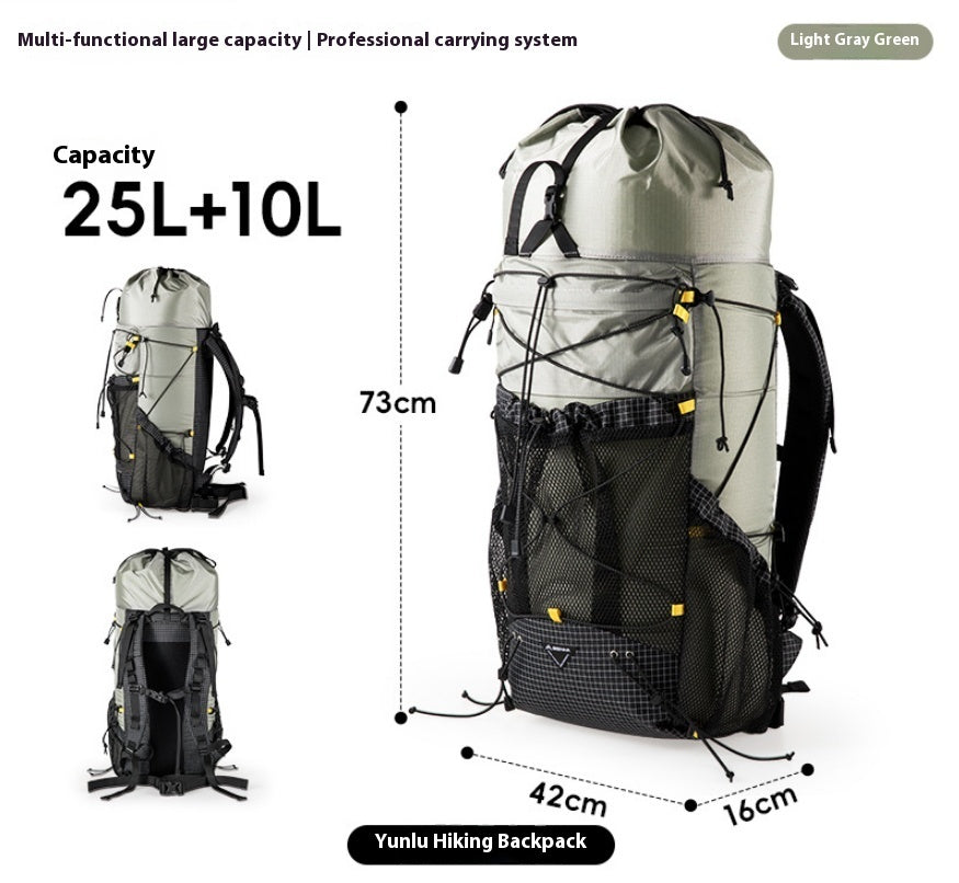 35L Outdoor Mountaineering Large Capacity Hiking Backpack