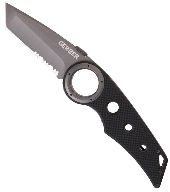 Gerber Remix Tanto Blade Serrated Edge Knife