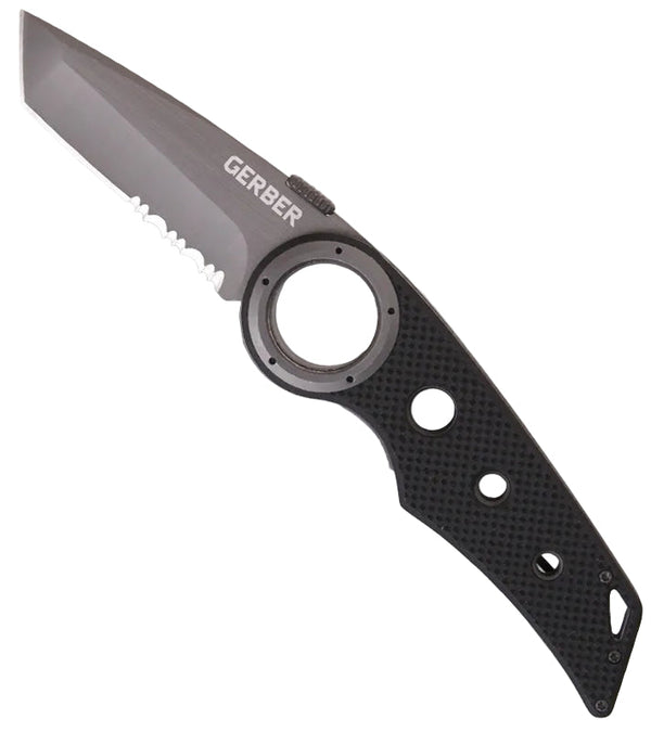 Gerber Remix Tanto Blade Serrated Edge Knife