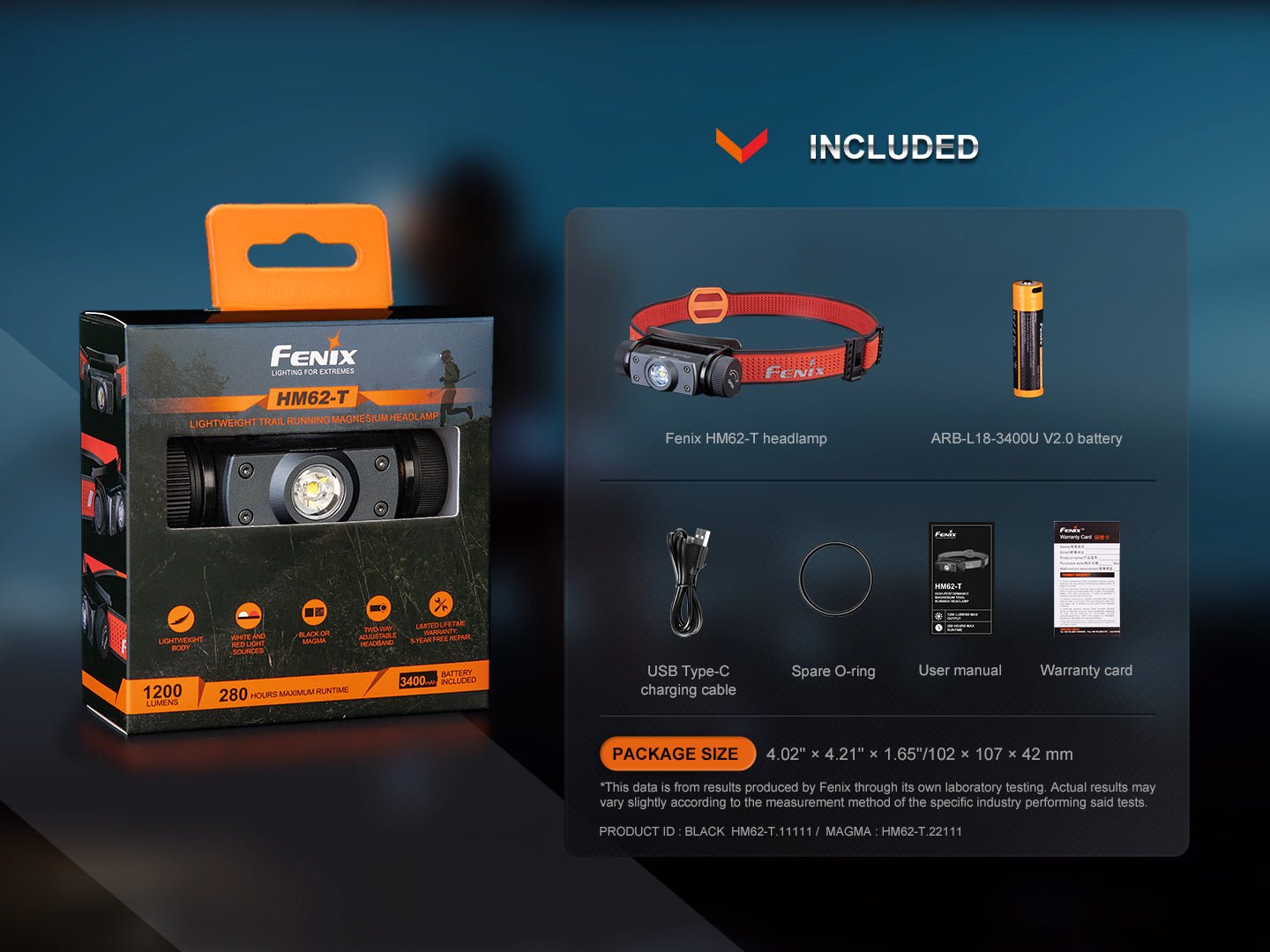 Lightweight Trail Running Headlamp