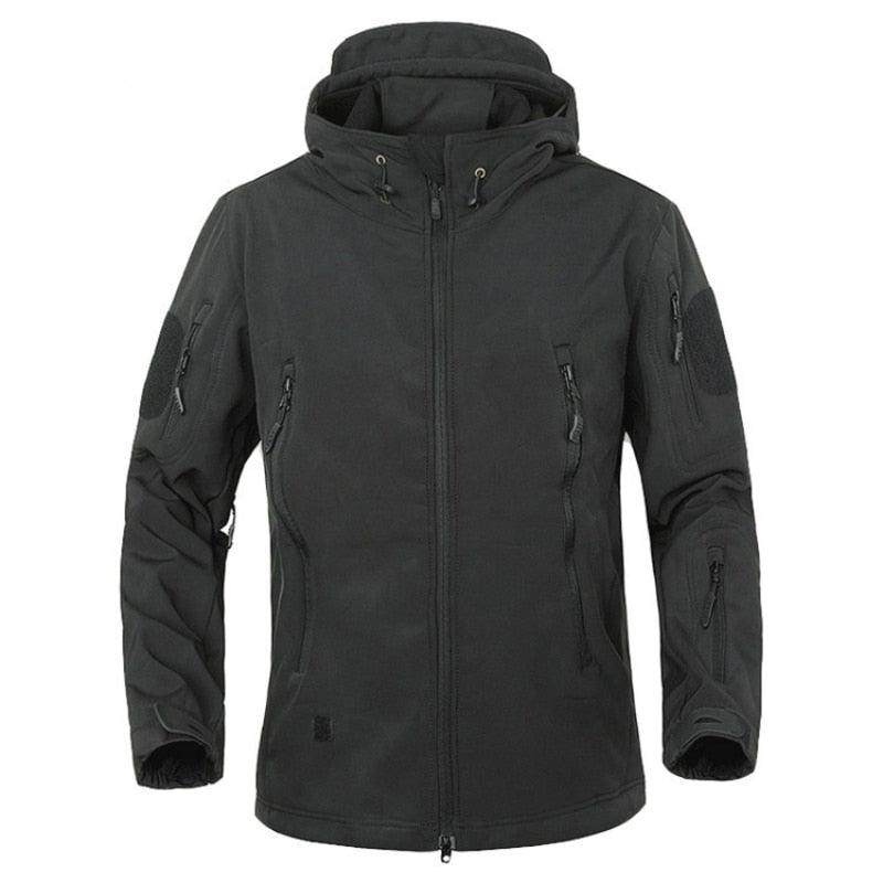 Men's Camouflage Waterproof Warm Hooded Outdoor Jacket