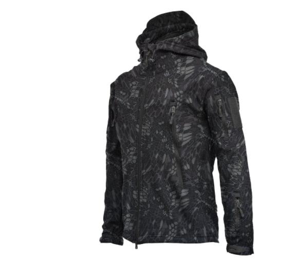 Men's Camouflage Waterproof Warm Hooded Outdoor Jacket