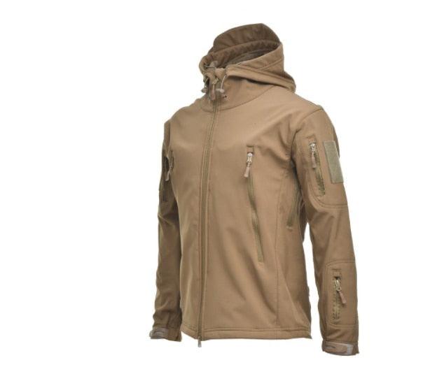 Men's Camouflage Waterproof Warm Hooded Outdoor Jacket